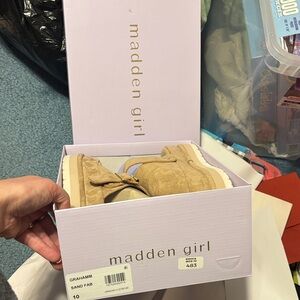 Madden Girl Women’s Sand Boots